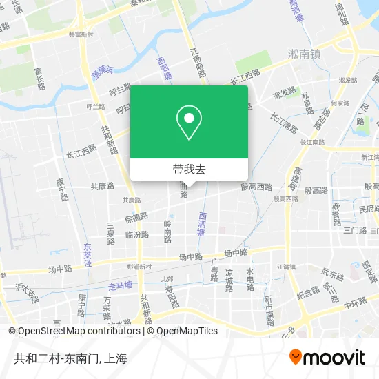 共和二村-东南门地图