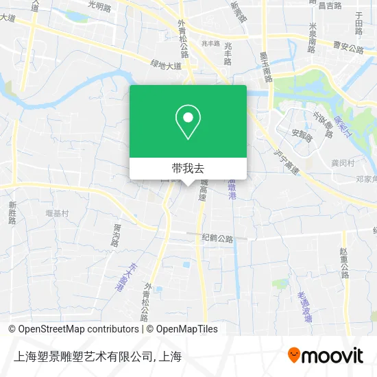 上海塑景雕塑艺术有限公司地图