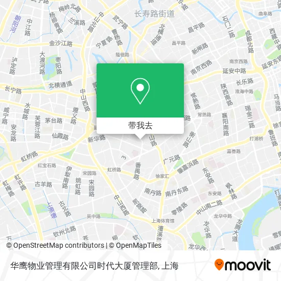 华鹰物业管理有限公司时代大厦管理部地图
