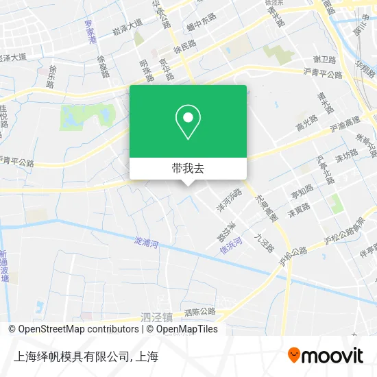 上海绎帆模具有限公司地图