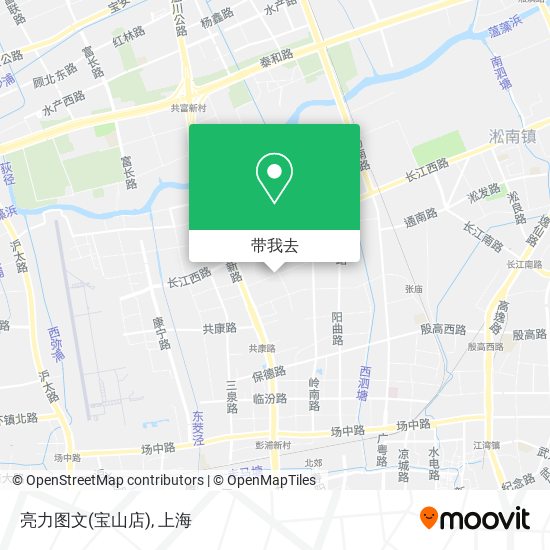 亮力图文(宝山店)地图