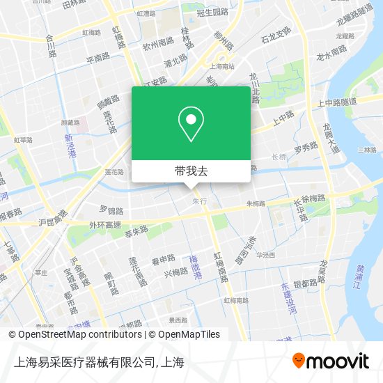 上海易采医疗器械有限公司地图