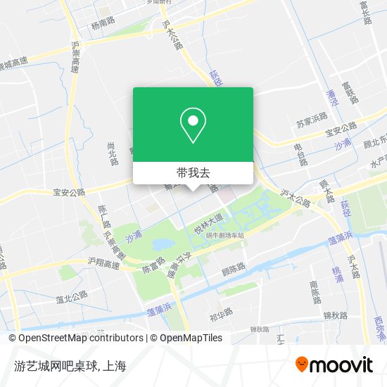 游艺城网吧桌球地图