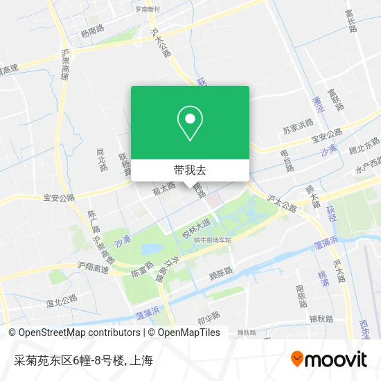 采菊苑东区6幢-8号楼地图