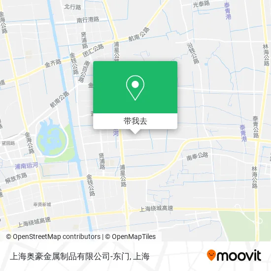 上海奥豪金属制品有限公司-东门地图
