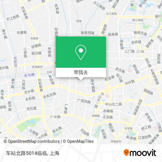 车站北路5014临临地图