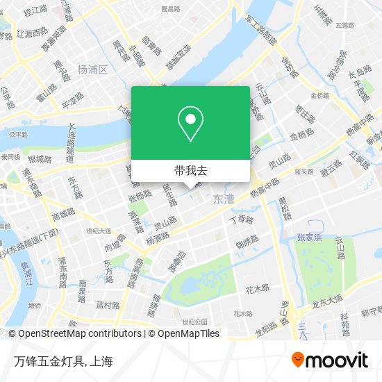 万锋五金灯具地图