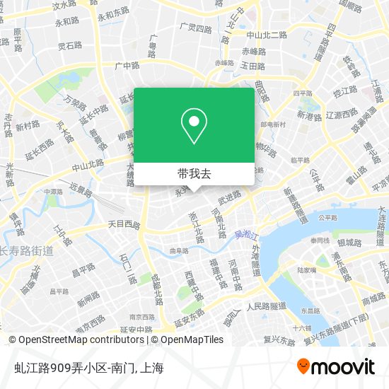 虬江路909弄小区-南门地图