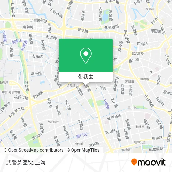 武警总医院地图