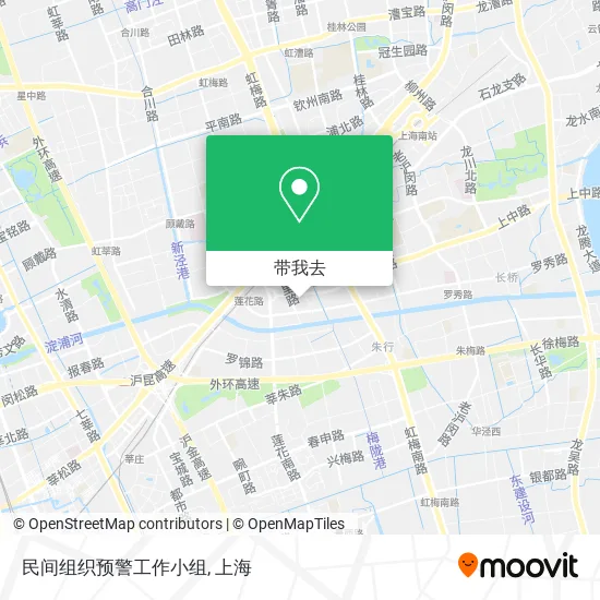 民间组织预警工作小组地图