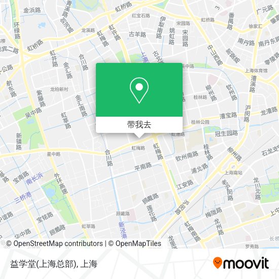 益学堂(上海总部)地图