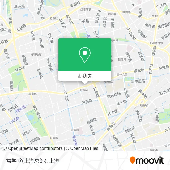 益学堂(上海总部)地图