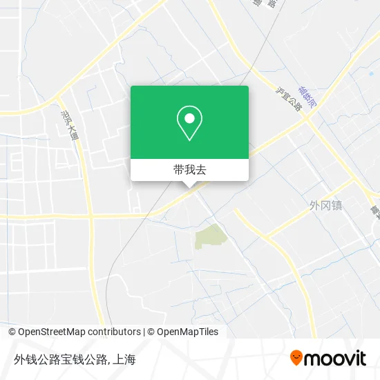 外钱公路宝钱公路地图