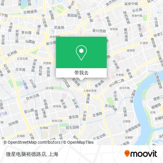 微星电脑裕德路店地图