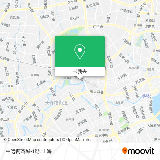 中远两湾城-1期地图