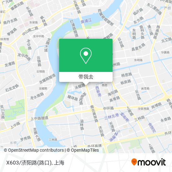 X603/济阳路(路口)地图