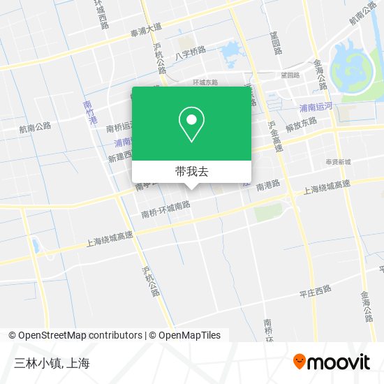 三林小镇地图