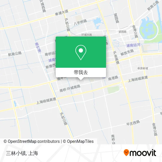三林小镇地图