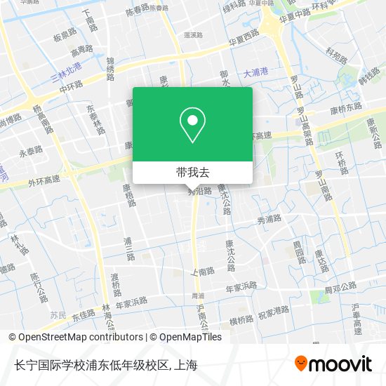 长宁国际学校浦东低年级校区地图