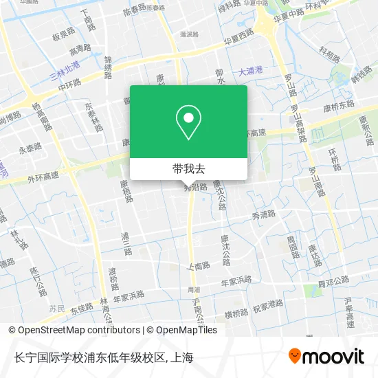 长宁国际学校浦东低年级校区地图