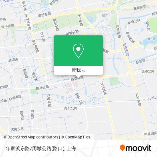 年家浜东路/周墩公路(路口)地图