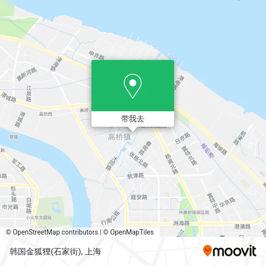 韩国金狐狸(石家街)地图