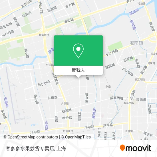 客多多水果炒货专卖店地图