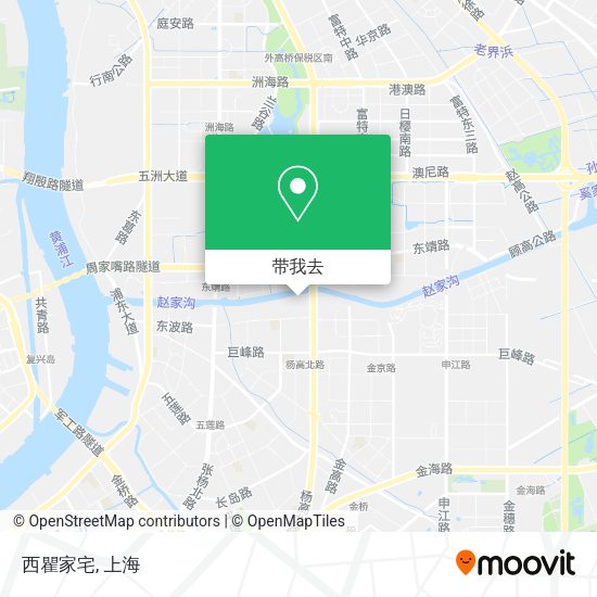 西瞿家宅地图
