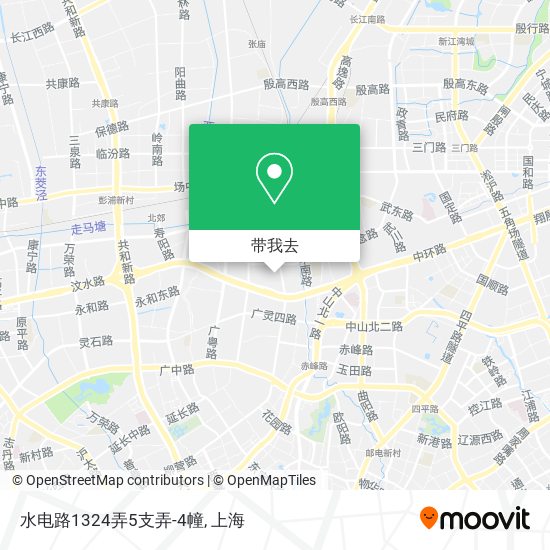 水电路1324弄5支弄-4幢地图