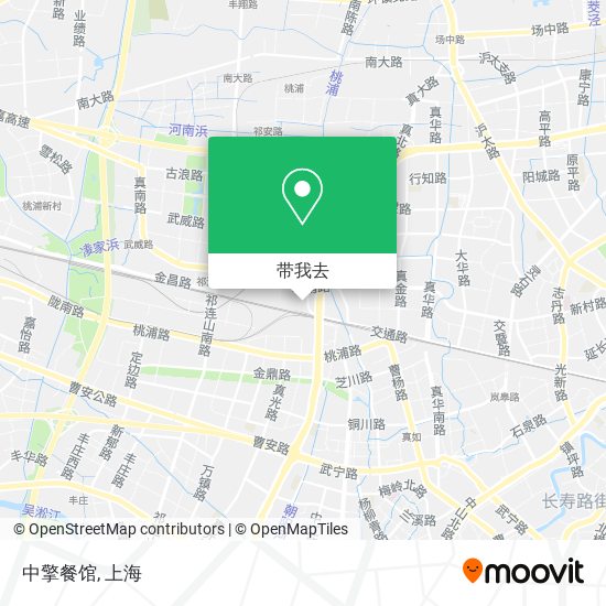 中擎餐馆地图