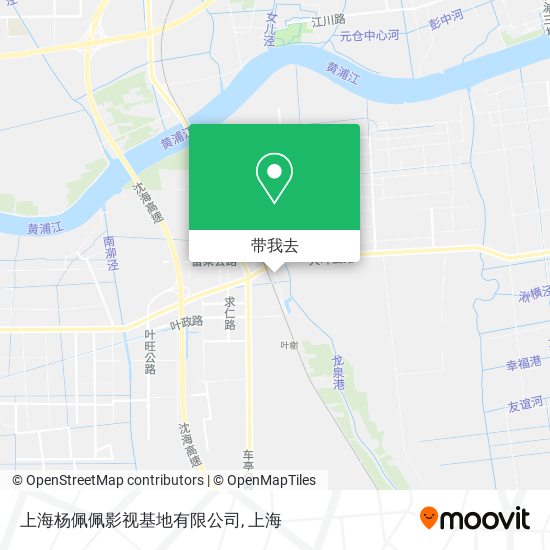 上海杨佩佩影视基地有限公司地图