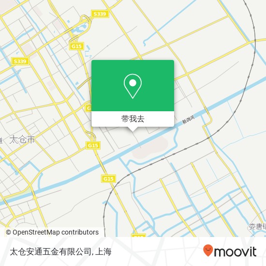 太仓安通五金有限公司地图