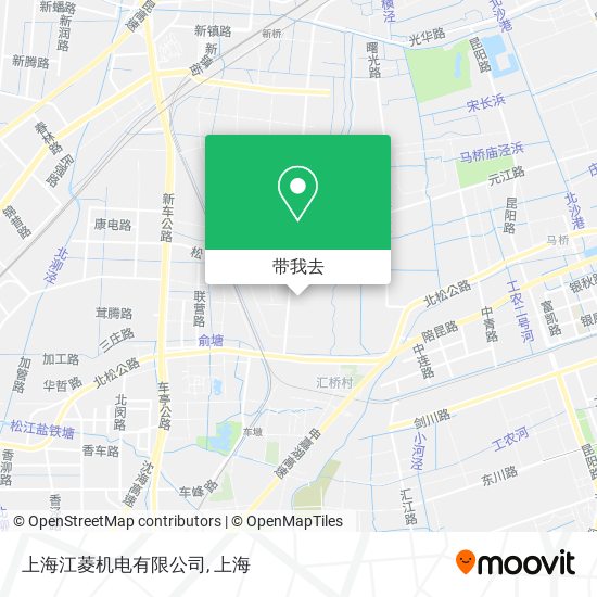 上海江菱机电有限公司地图