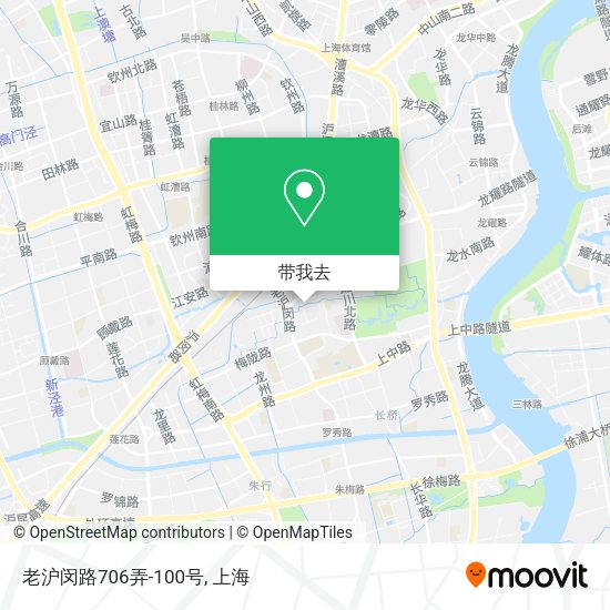 老沪闵路706弄-100号地图