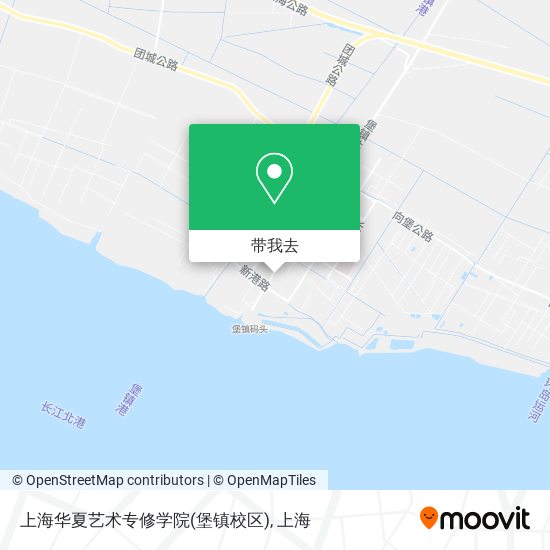 上海华夏艺术专修学院(堡镇校区)地图