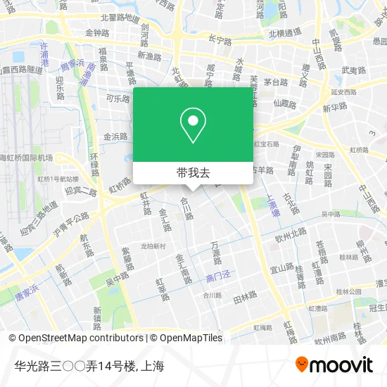 华光路三〇〇弄14号楼地图