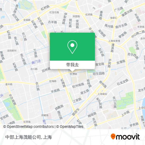 中部上海茂能公司地图