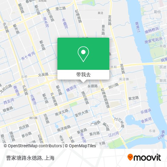 曹家塘路永德路地图