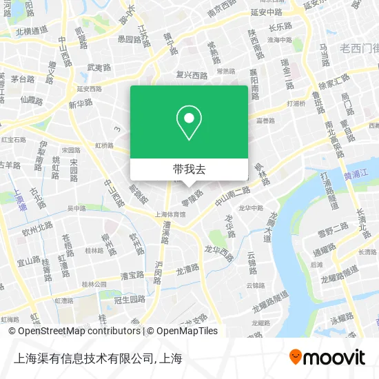 上海渠有信息技术有限公司地图