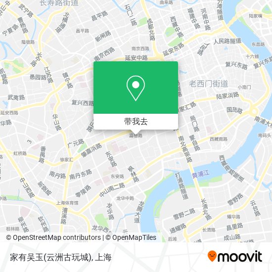 家有吴玉(云洲古玩城)地图