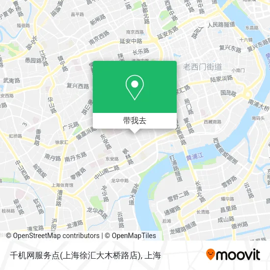 千机网服务点(上海徐汇大木桥路店)地图