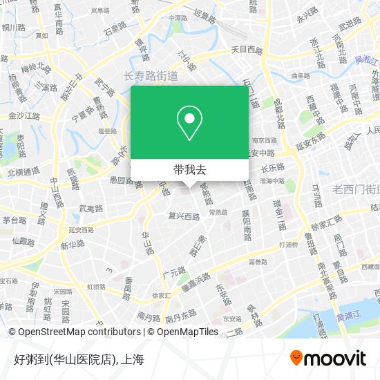 好粥到(华山医院店)地图