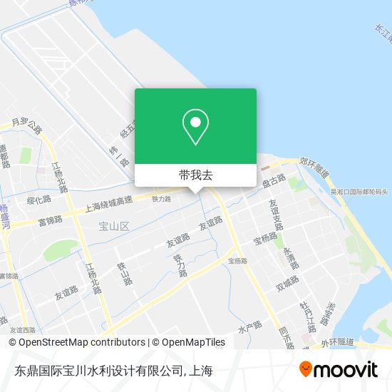 东鼎国际宝川水利设计有限公司地图