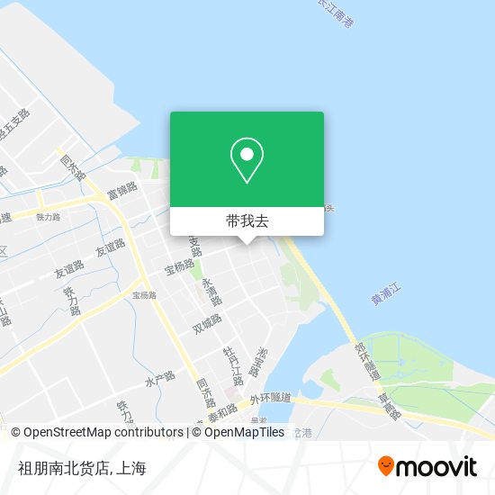 祖朋南北货店地图