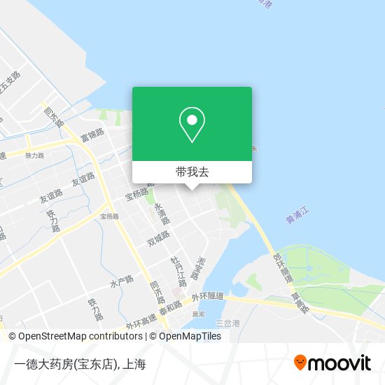 一德大药房(宝东店)地图
