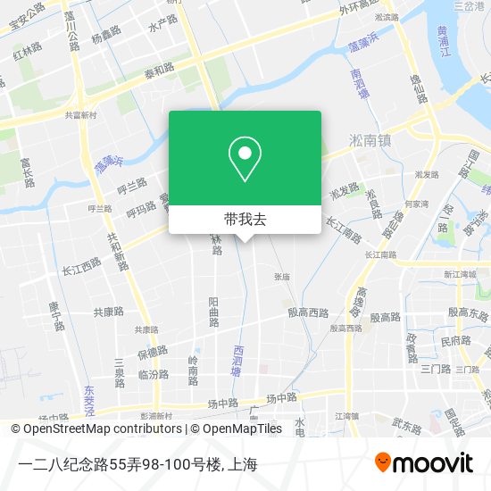 一二八纪念路55弄98-100号楼地图