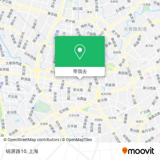 锦屏路10地图