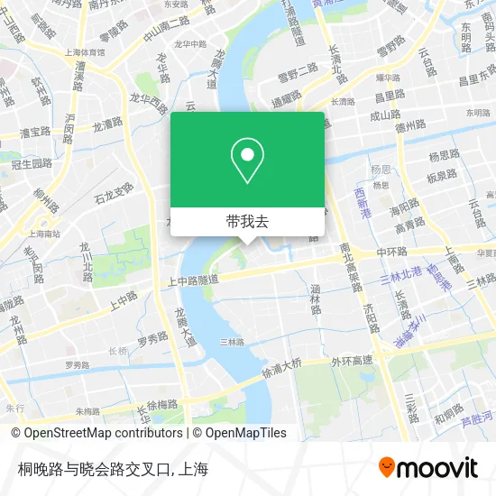 桐晚路与晓会路交叉口地图