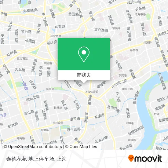 泰德花苑-地上停车场地图