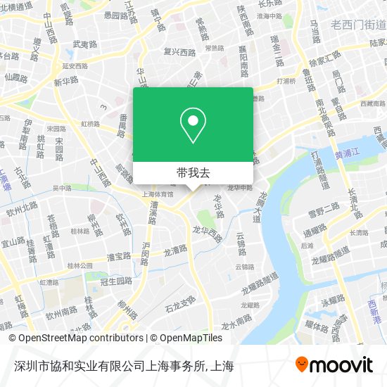 深圳市協和实业有限公司上海事务所地图